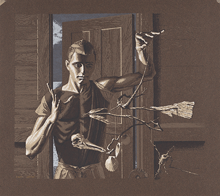 Paul Cadmus, Mobile (The Inventor), 1946. Image: © The Metropolitan Museum of Art. Image source: Art Resource, NY, Artwork: © 2021 Estate of Paul Cadmus